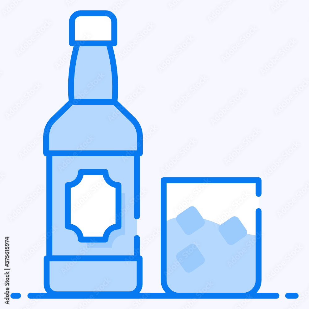 design of rum icon, drink bottle with glass
design of rum icon, drink bottle with glass