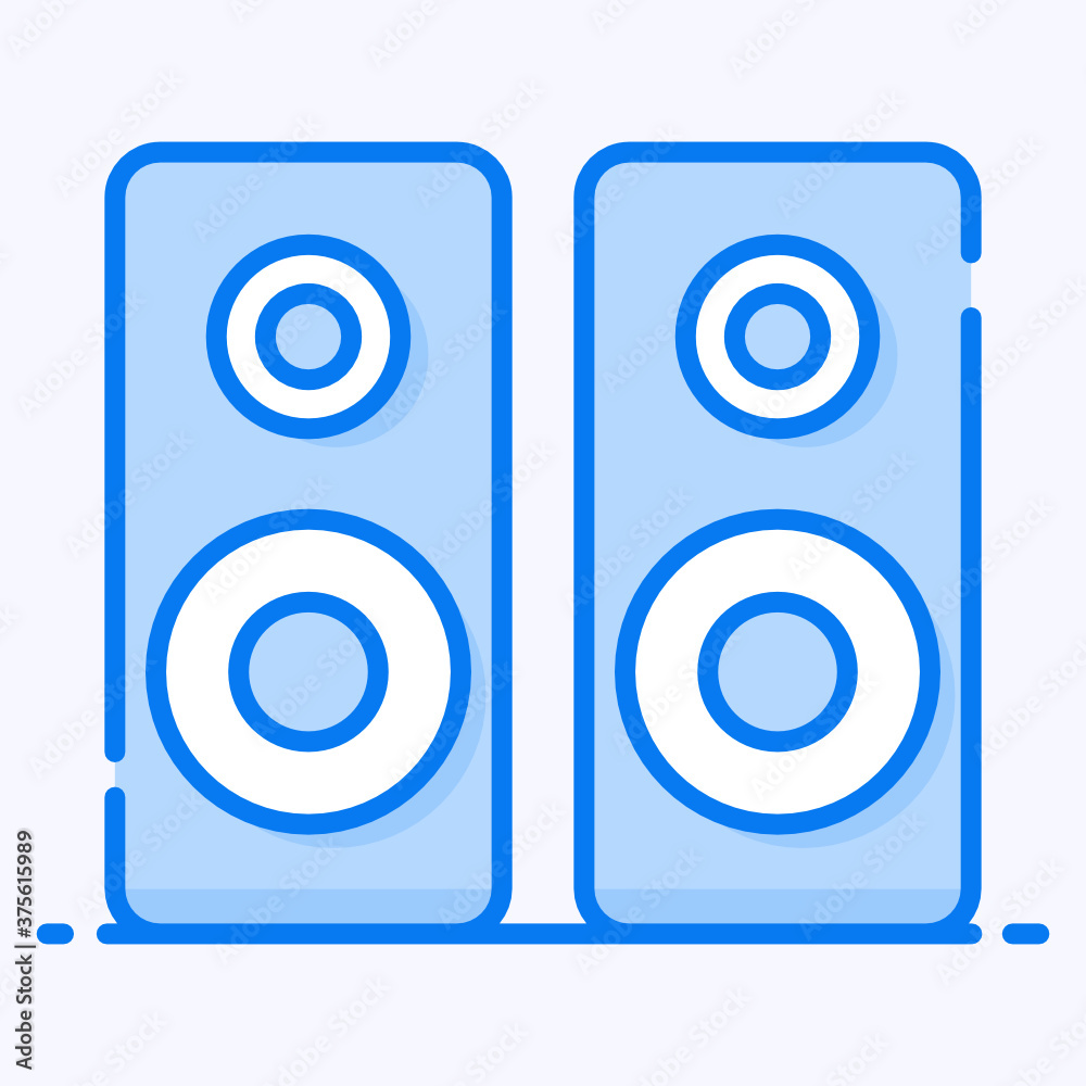 Electronic sound speakers, woofers in design
Electronic sound speakers, woofers in design