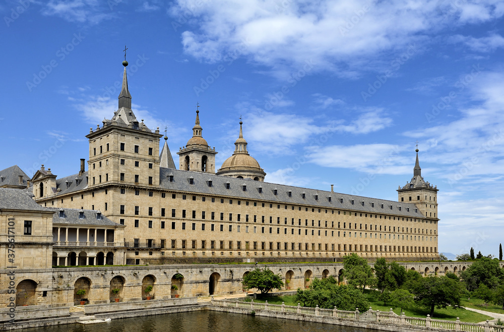 monastery and royal residence San Lorenzo de El Escorial (Spain)
