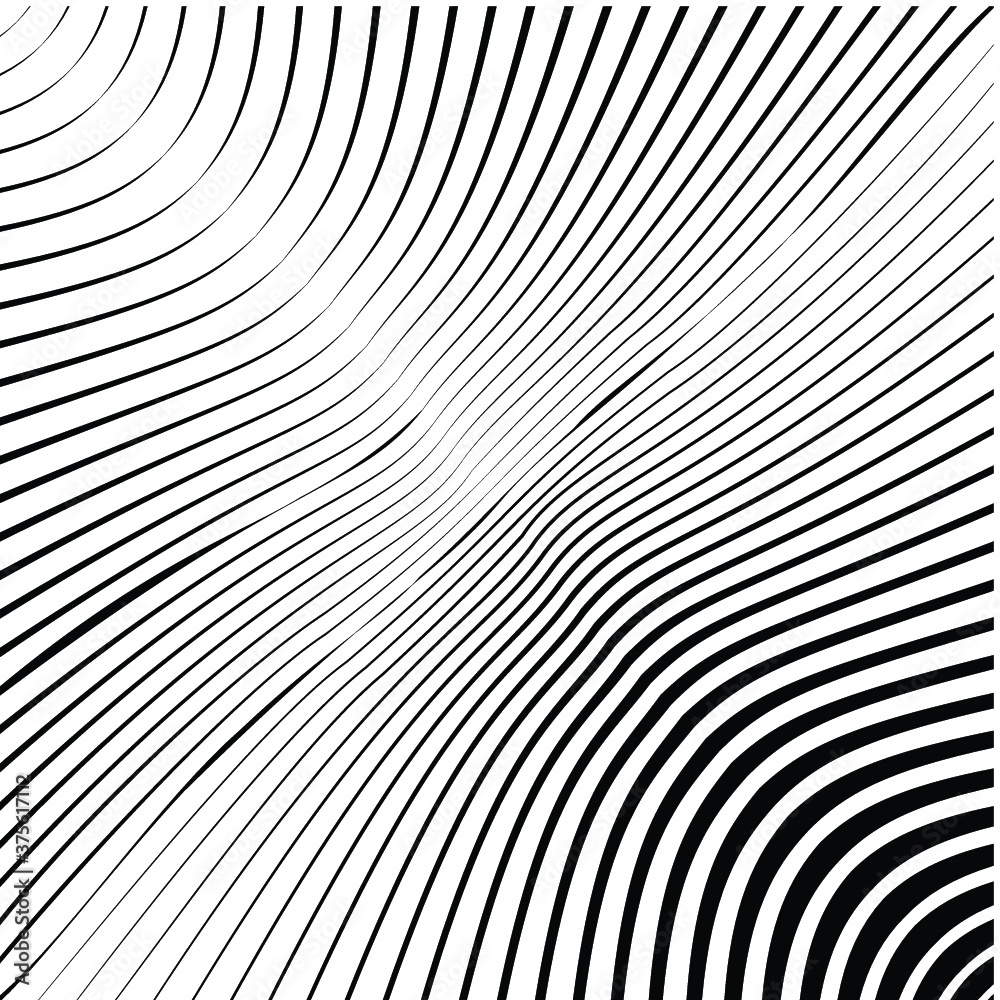 Abstract Black Diagonal Striped Background . Vector parallel slanting, oblique lines texture