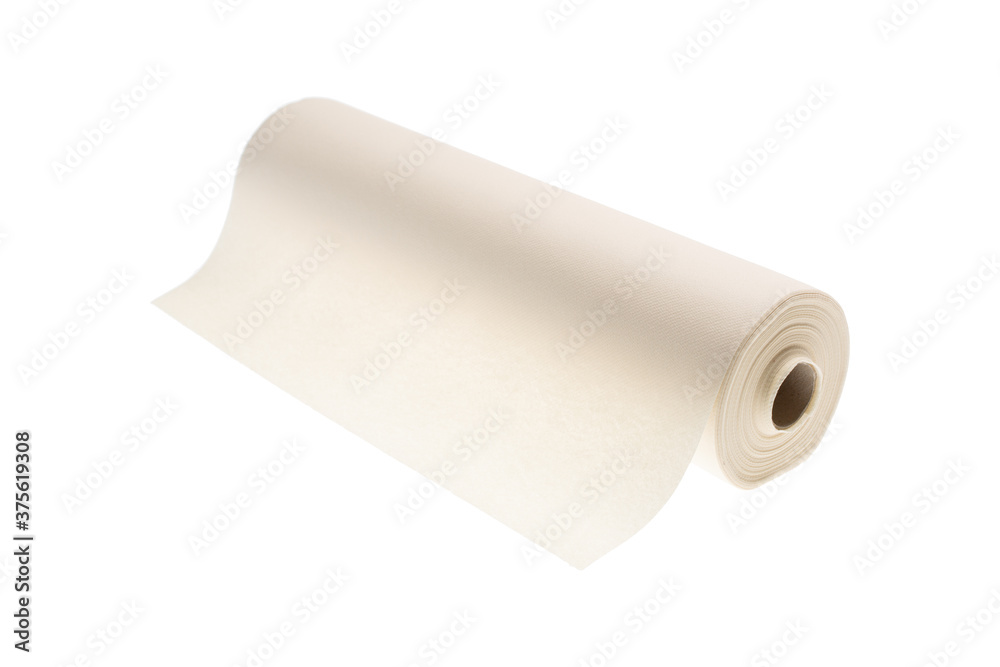 Runner carta a secco ivory fotografato su sfondo bianco Runner carta a secco ivory fotografato su sfondo bianco