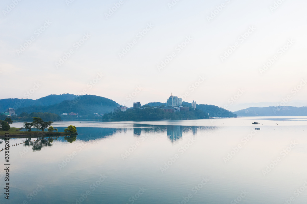 famous Sun Moon Lake landscape famous Sun Moon Lake landscape