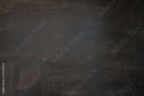 close up of a black dirty chalkboard blank