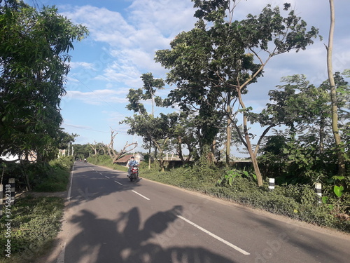 man on the road