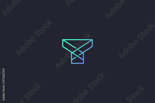 Technology Letter Z Logo Abstract Whimsical Monogram © boglyph