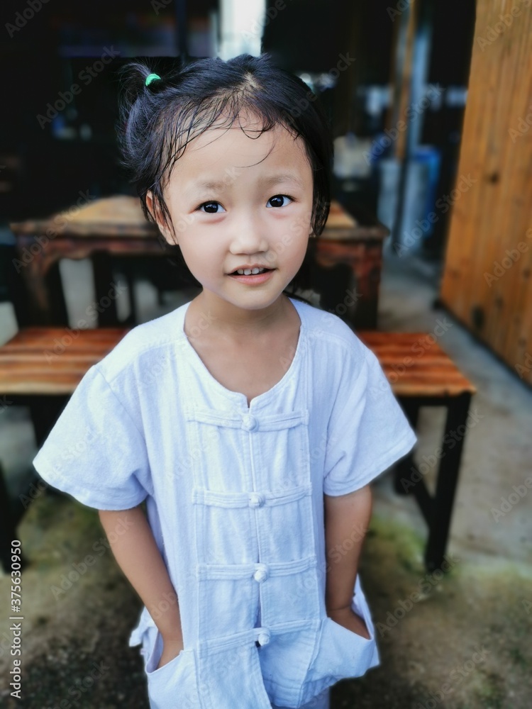 portrait of a little boy