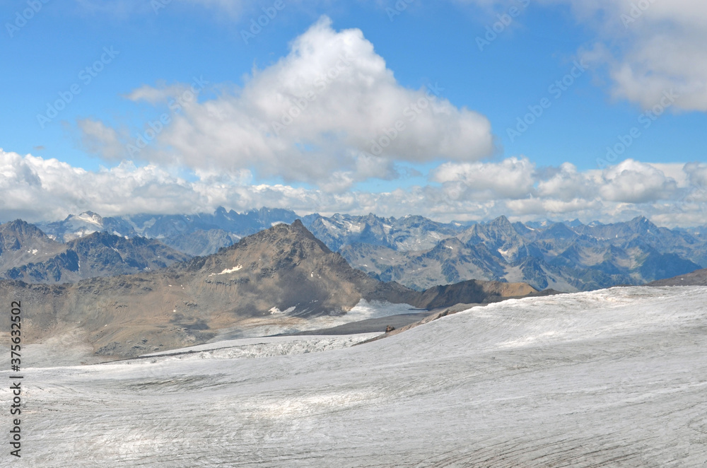 summer landscape of the Elbrus region