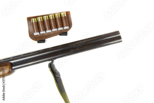 double-barreled rifle