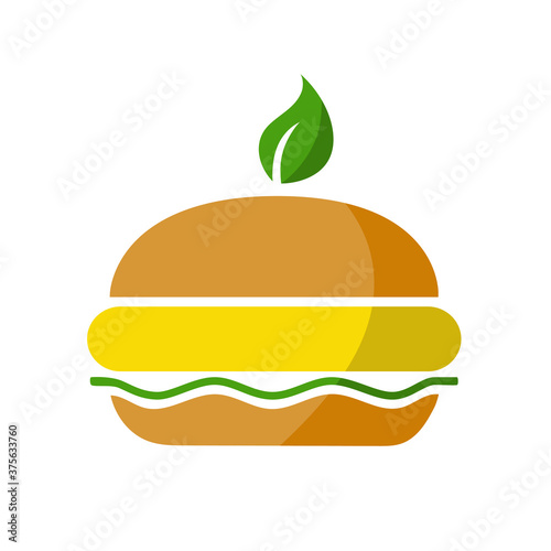 Veggie Burgers logo on white background