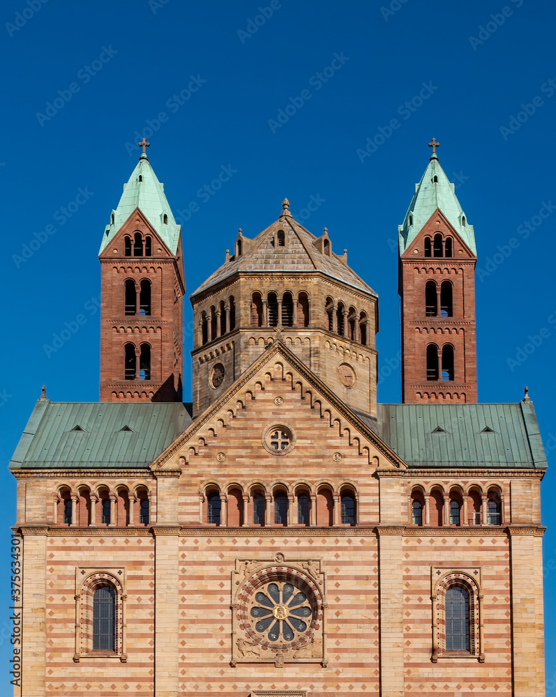 Der Dom Speyer, Rhienland-Pfalz, Deutschland