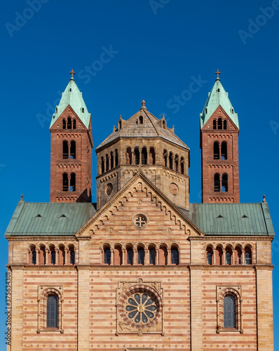 Der Dom Speyer, Rhienland-Pfalz, Deutschland