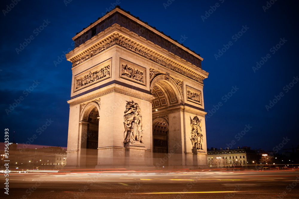Arc de Triomphe in Paris France