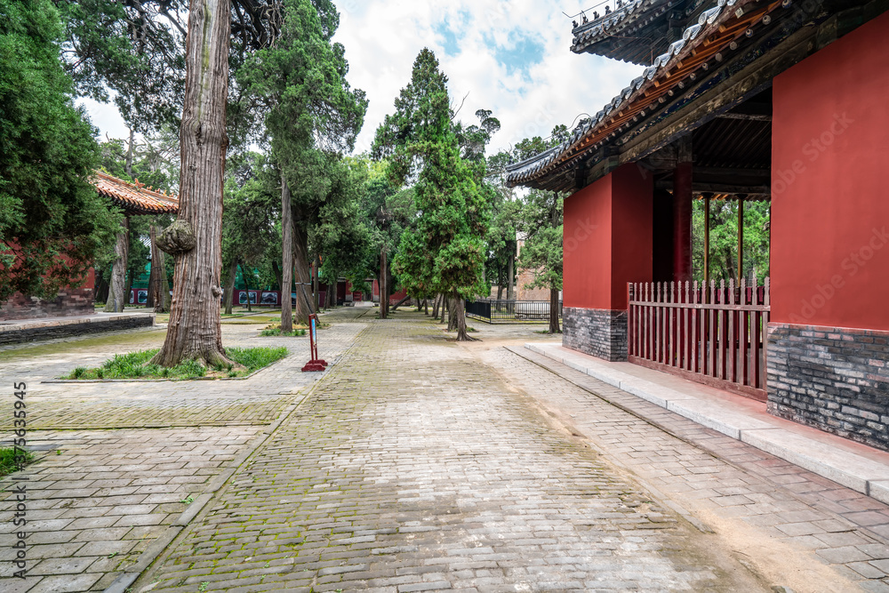 Qufu Confucius Temple and Cemetery and Kong's Mansion-Qufu, China-UNESCO World Heritage Qufu Confucius Temple and Cemetery and Kong's Mansion-Qufu, China-UNESCO World Heritage