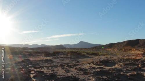 land of Tissint desert in morocco photo