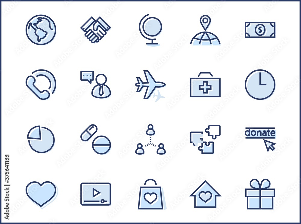 International Day for the Poor Vector Line Icons Set. Contains such Icons as Heart, planet Earth, Handshake, money, Donate, Medicines, Plane and more. Editable Stroke. 32x32 Pixel Perfect International Day for the Poor Vector Line Icons Set. Contains such Icons as Heart, planet Earth, Handshake, money, Donate, Medicines, Plane and more. Editable Stroke. 32x32 Pixel Perfect