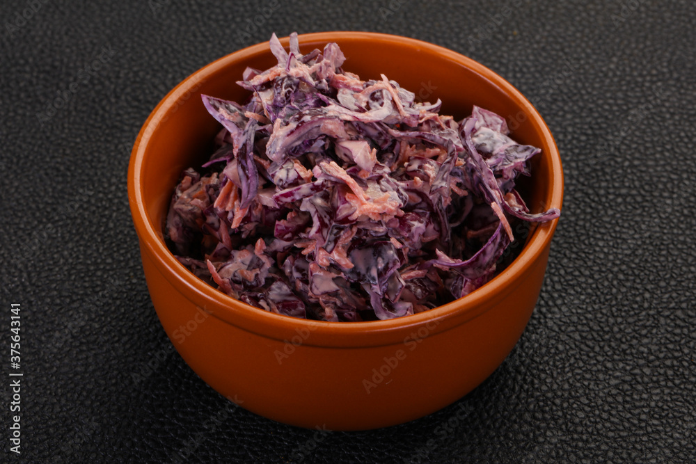 Cole slaw salad with cabbage Cole slaw salad with cabbage