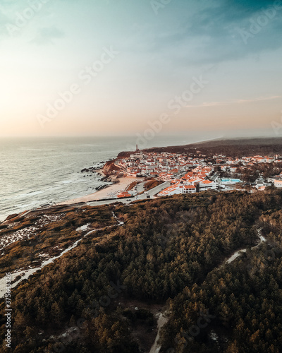 Beach town in Portugal (S. Pedro de Moel) 