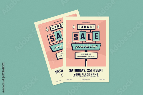 Garage Sale Flyer Template