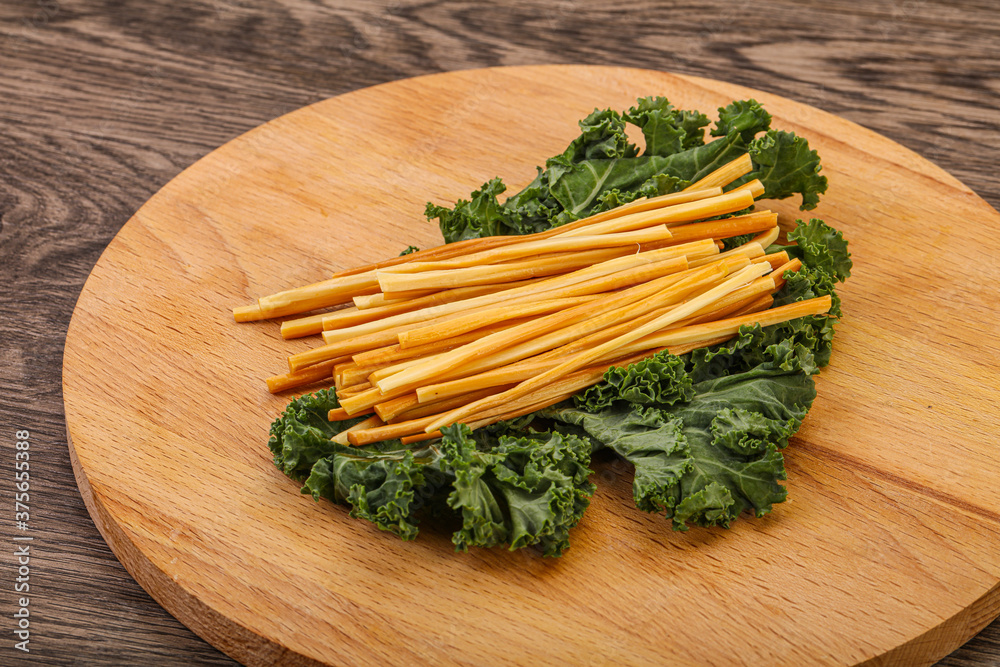 Chechel cheese sticks over board Chechel cheese sticks over board