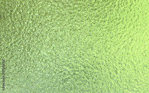 Green yellow foil paper texture background.