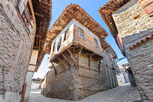 Old village house in Birgi, Izmir, Turkey. photo