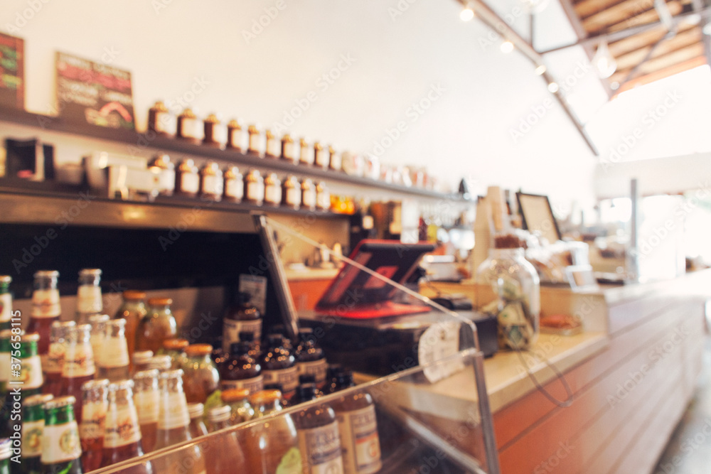 Coffee Shop Counter Defocused Coffee Shop Counter Defocused