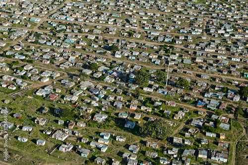 Aerial view of Walmer Township in Port Elizabeth