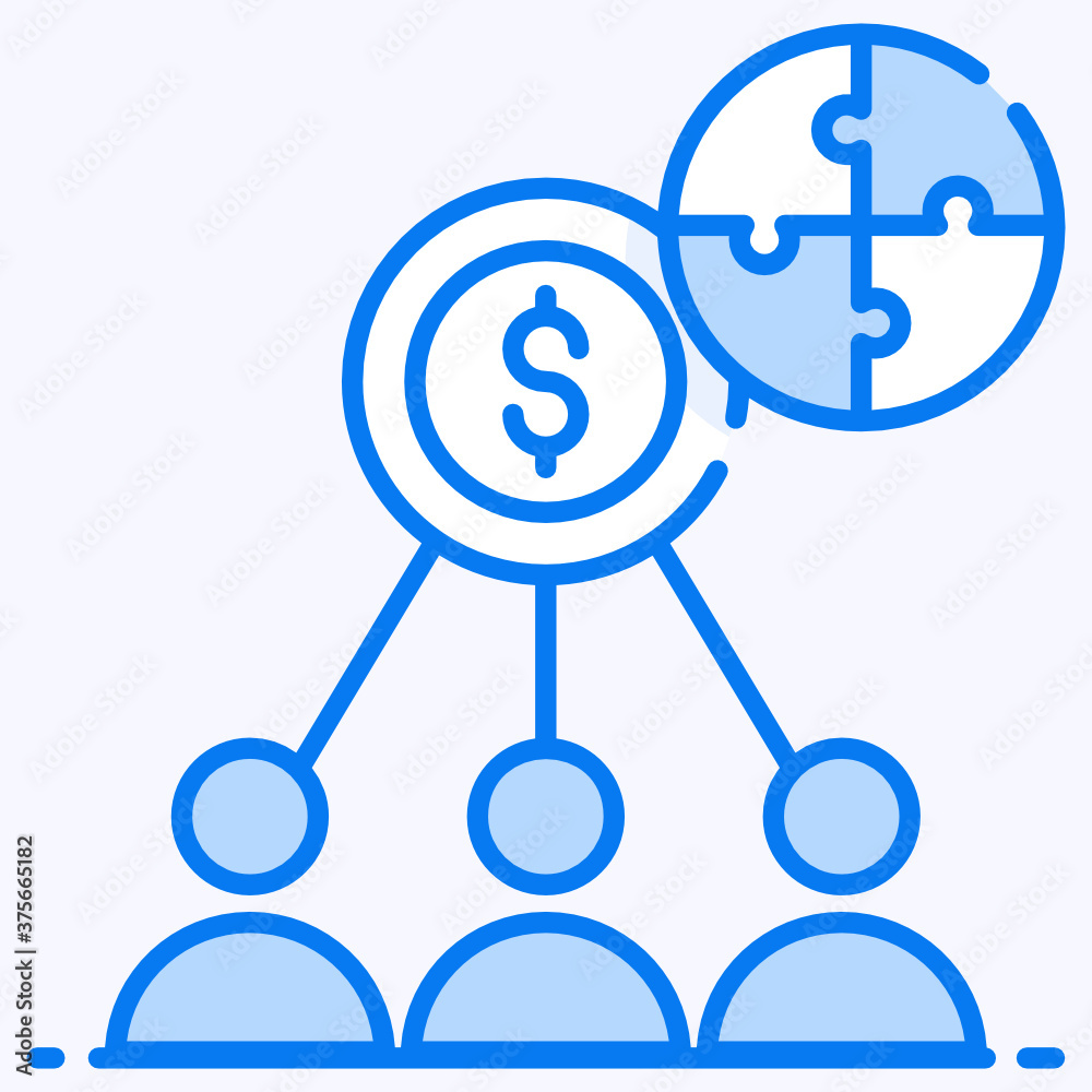 Persons vested interest, editable icon of shareholders in modern style
Persons vested interest, editable icon of shareholders in modern style