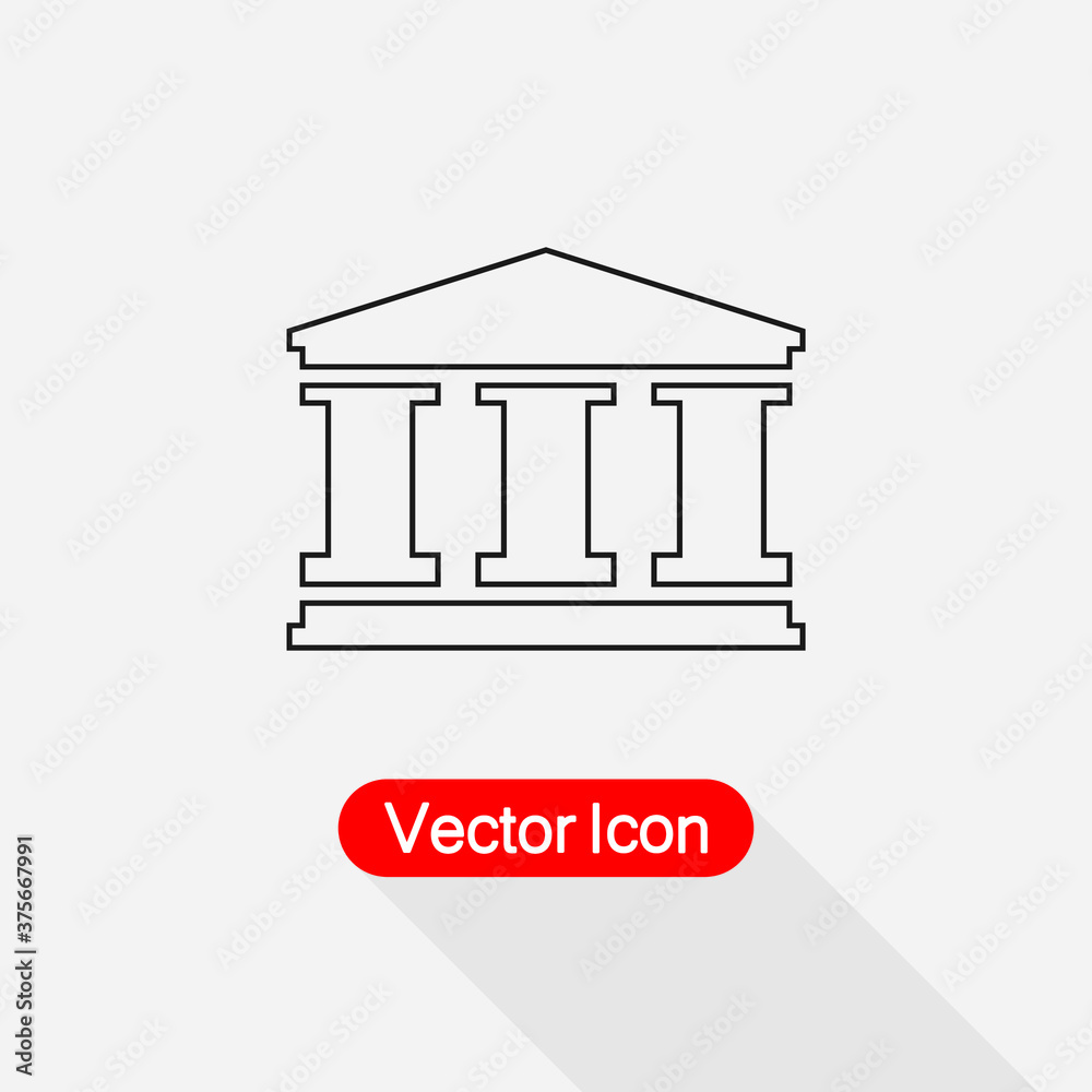 Bank Icon Vector Illustration Eps10