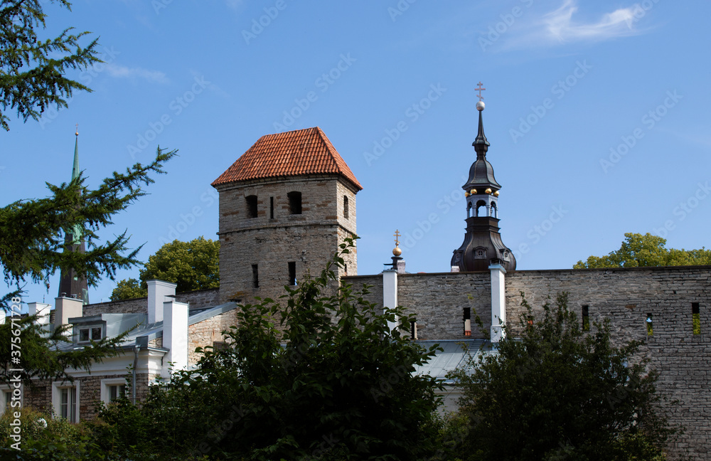 castle in the city of tallinn