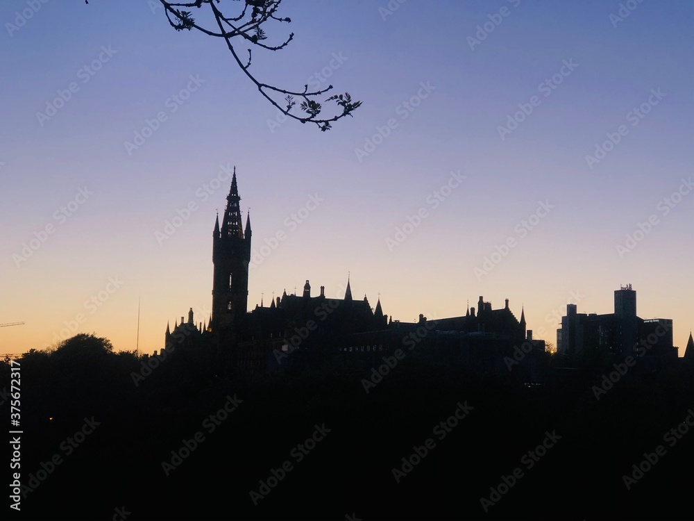 Naklejka premium University of Glasgow