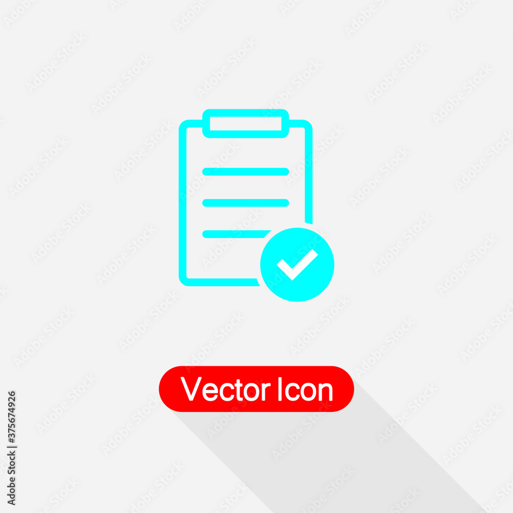 Checklist Icon Vector Illustration Eps10 Checklist Icon Vector Illustration Eps10