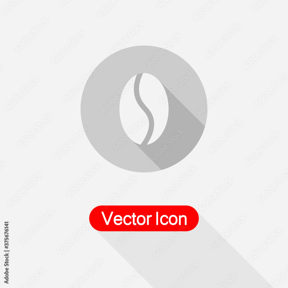 Coffee Bean Icon Vector Illustration Eps10 Coffee Bean Icon Vector Illustration Eps10