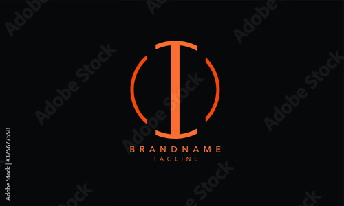 Alphabet letters Initials Monogram logo IO, OI, I and O