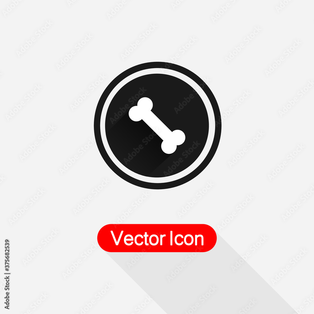 Dog Bone Icon Vector Illustration Eps10 Dog Bone Icon Vector Illustration Eps10
