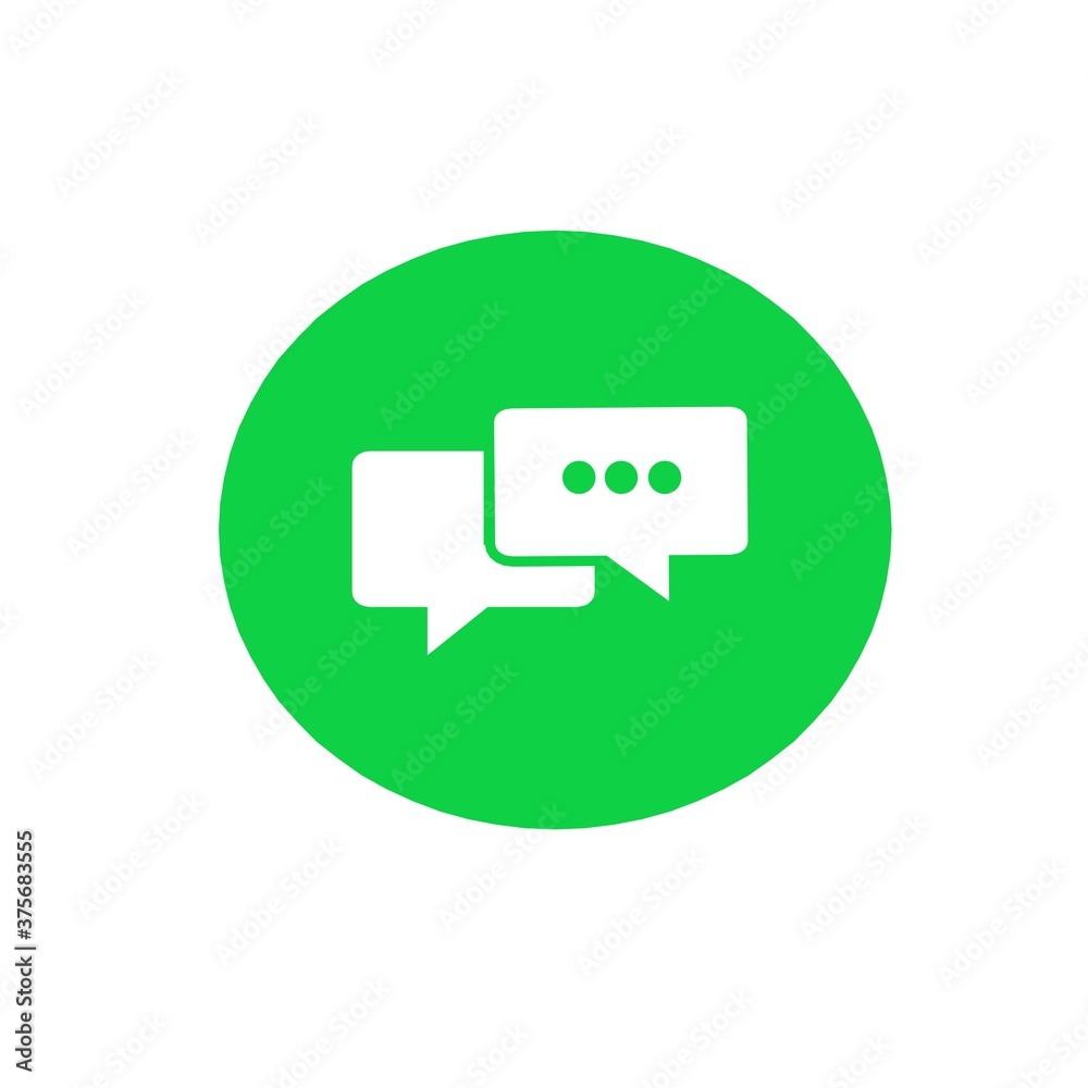 Chat icon. Talk bubble speech icon. Blank empty bubbles design elements. Chat on line symbol template. Dialogue balloon sticker silhouette. Chat icon. Talk bubble speech icon. Blank empty bubbles design elements. Chat on line symbol template. Dialogue balloon sticker silhouette.