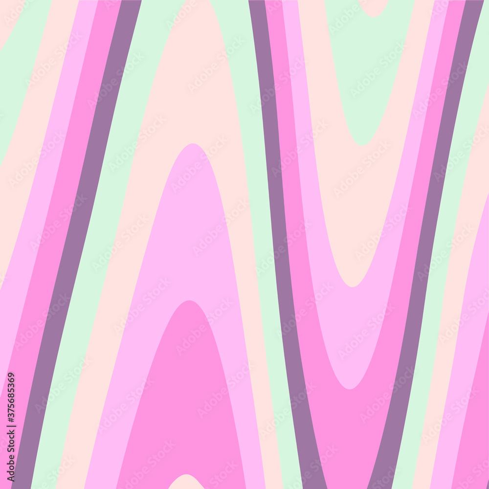 Retro 70s wavy abstract vector illustration Retro 70s wavy abstract vector illustration