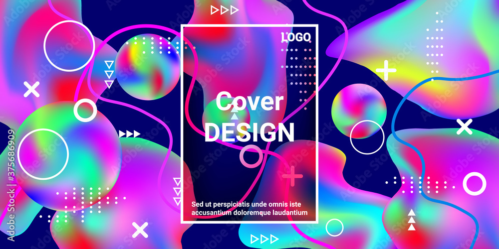 Modern design poster Modern design poster