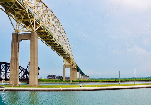 Fotografie Bridge over river