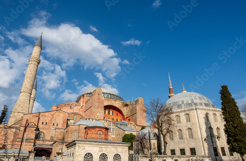 Hagia Sofia museum in Istanbul, mosque and church in Sultan Ahmet