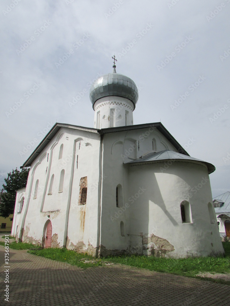 Россия, Великий Новгород, Николо-Бельский монастырь, церковь Николы Белого