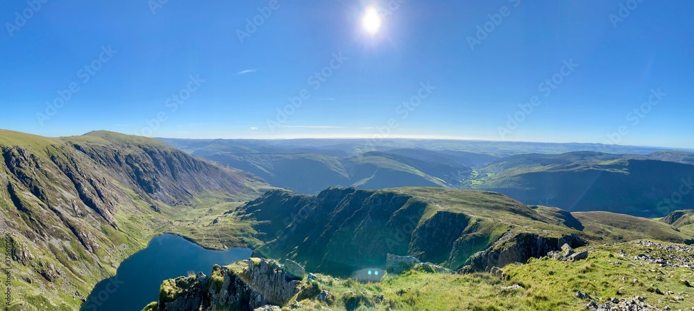 Cadair Idris mountain in North Wales, part of Snowdonia National Park and close to the Mach Loop