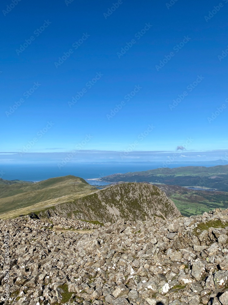 Φωτογραφία Cadair Idris mountain in North Wales, part of Snowdonia National Park and close