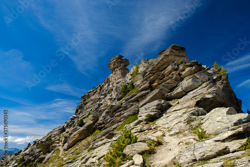 Rock of Tougne in the Alps - Méribel © Jérôme Bouche