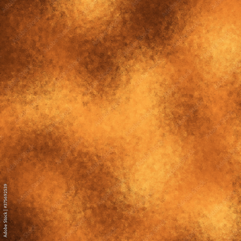 Halloween themed dark metallic orange foil texture background
