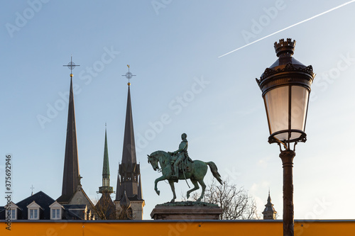 view of Luxembourg city