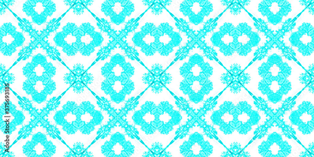 Fototapeta premium Watercolor Ethnic Tile. 
