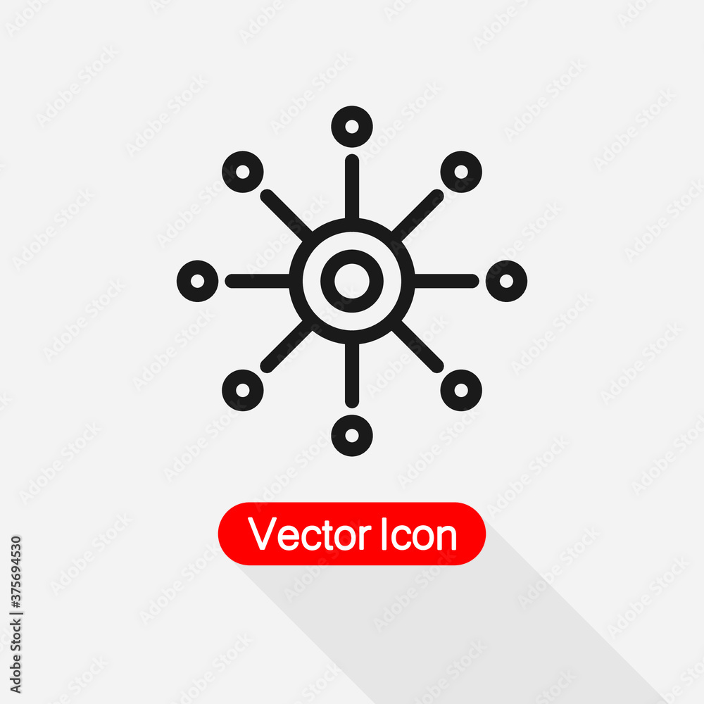 Multichannel Icon Vector Illustration Eps10 Multichannel Icon Vector Illustration Eps10