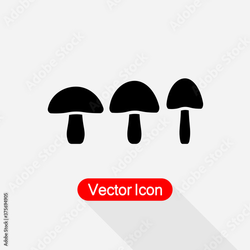 Mushroom Icon vector illustration Eps10