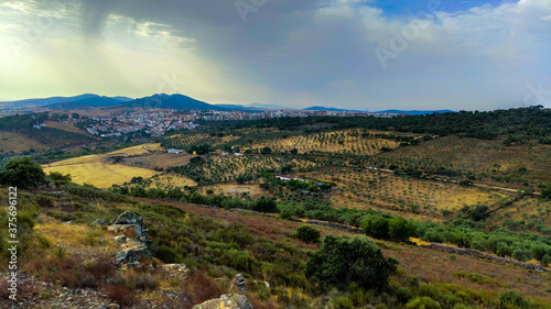 landscape in the mountains
